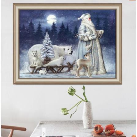 Julkollektion Diamond Painting (40x30)