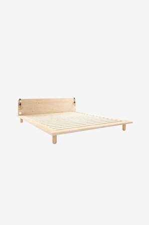 Karup Design - Sengestel Peek m. sengelampe, natur - Natur - Sengerammer - 160X200 - Fra Homeroom