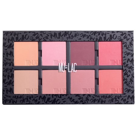 Mulac Blush Palette: Moody Blushes - viso