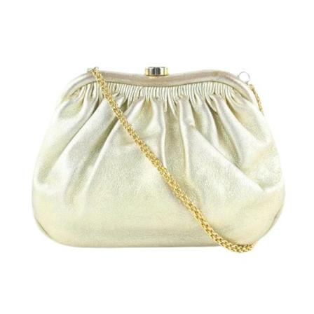 Chanel Vintage Pre-owned Læder chanel-tasker Grå, Dame Vintage Tasker, Størrelse: ONE Size
