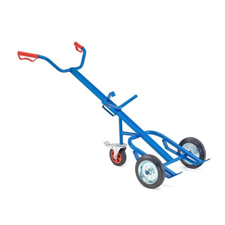 Tynnyrikärry, 250 kg, 1600x350x730 mm