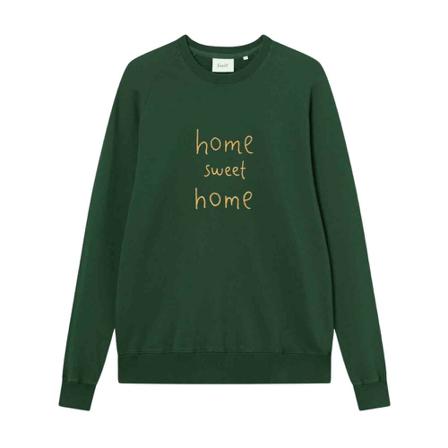 Forét, Heart Sweatshirt Groen, Heren, Maat:XL