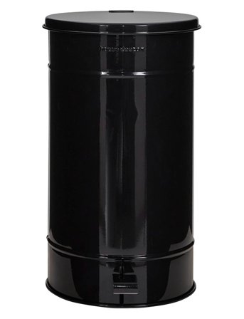 house doctor | Skraldespand, Hdsono, Sort | 25.5X25.5X48CM