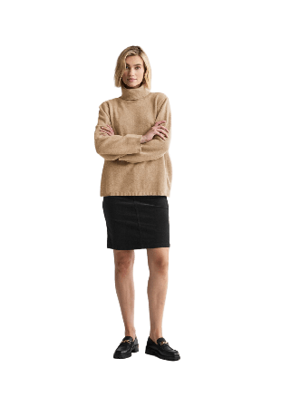 Newhouse Kjol Minicord Lisa Kjolar Dam Svart 38