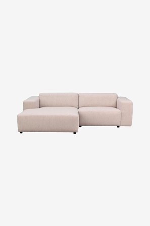 Rowico Home - Soffa Willard, 3-sits med Schäslong Vänster - Beige - 3-sits soffor - Från Homeroom