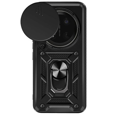 Etui til Honor Magic 7 Lite med støttering og kamerabeskyttelse