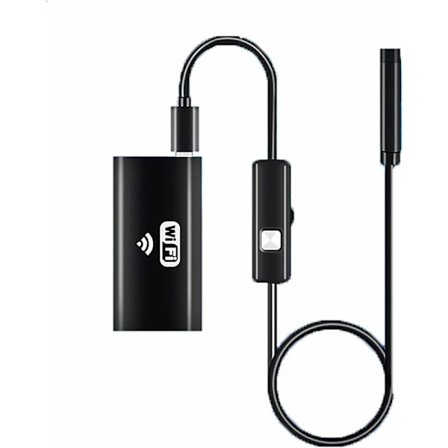 Trådløst endoskopkamera, bilrørledningsindustriel endoskoplinse med letvægtsendoskop, IP67 vandtæt 2,0 megapixel (Android og iOS