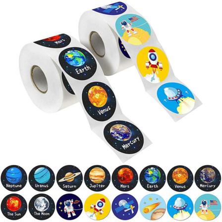 2x500 St 1,5-tums Earth Space Universe Barns Studentleksaker S Dark Blue