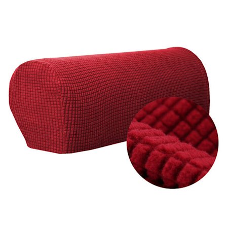 Joustavat käsinojien suojukset sohvalle, elastinen suoja liukumattomalla kankaalla sohvan käsinojien suojaksi, huonekalusuoja olohuoneen tuolille, 