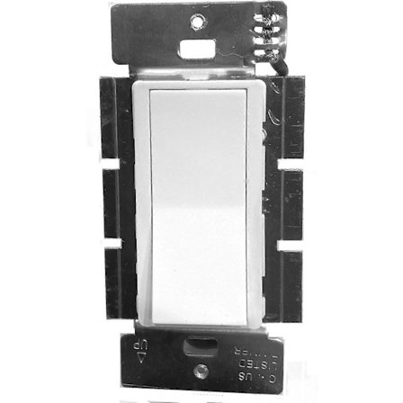 AL-WS-R3 On/Off -keinukytkin, valkoinen, pienjännite (12 V, 24 V, 48 V, millivolttia)
