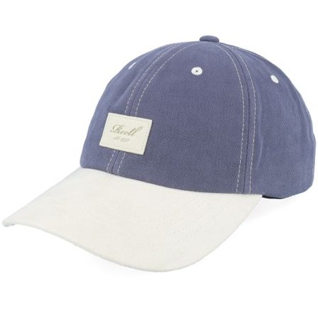 Reell - Blå unconstructed Keps - Arc Suede Cap Ink Blue Dad Cap @ Hatstore
