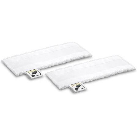 2 Kärcher mikrofiberdukar för golvmunstycke tillbehör för DXGHC