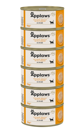Applaws - Kyllingbryst og ost 156 g x 24 - Katt - Kattefôr & kattemat - Våtfôr og våtmat - ZOO.no