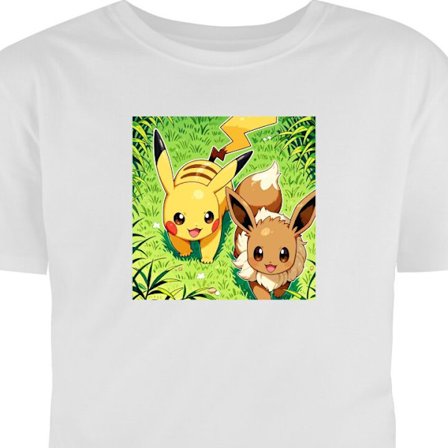 Lapsen t-paita Monsterfigur inspirerad av Pokémon anime style