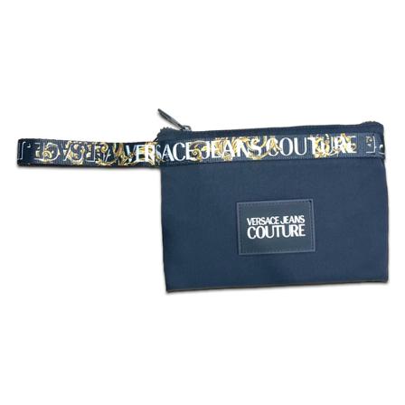 Versace Jeans Couture Wallets Cardholders , Blauw , Heren , Maat: ONE Size