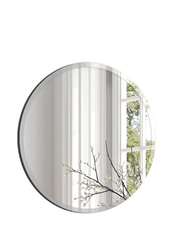 Incado Round Mirror - Silver - Ø 70 CM