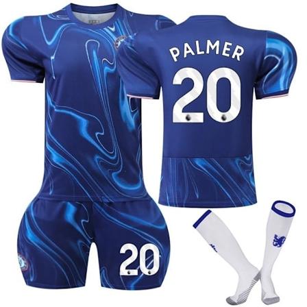 Chelsea Hjemme Barn Fotballdrakt med Sokker NO.20 Palmer-WELLNESS 18 2024-2025