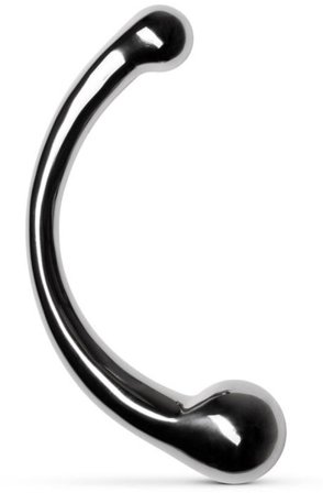 Sinner Gear Curvey G-Spot Metal Dildo - Woome.pl