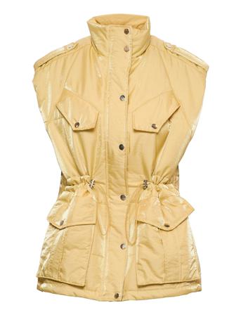 Hujikb Vest Yellow Karen By Simonsen