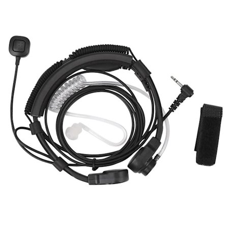 2,5 mm halsmikrofon ørepropp headset mikrofon PTT for Walkie Talkie Radio TLKR T5 T80 T60 T6 T8 Talkabout MR350R T6500