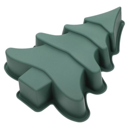 Joulukuusi silikoni leivontamuotti pannu keittiö leivontatyökalut suklaakakkuun, jäähän, leivontaan, vanukkaaseen, muffineihin