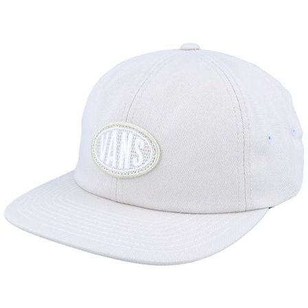 Vans - Beige unconstructed Keps - Spray On Jockey Oatmeal Dad Cap @ Hatstore