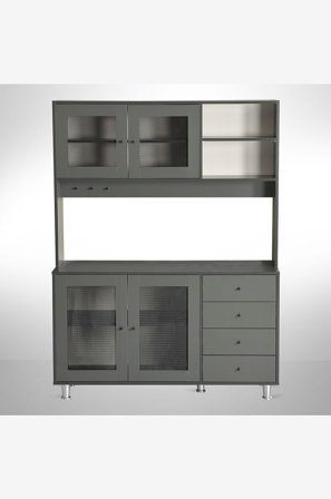 Hanah Home - Multifunksjonsskap Grano Large - Grå - Skap - Fra Homeroom