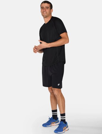 ZEBDIA Men Padel Shorts - Black - M