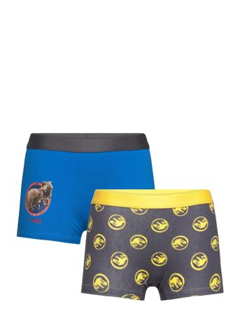 Lot Of 2 Boxers Night & Underwear Underwear Underpants Multi/mønstret Jurassic World*Betinget Tilbud