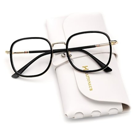 Trendy vintage briller til både mænd og kvinder, med store stel ideelle til læsning, perfekte til arbejde, afslapning og hverdagsbrug.