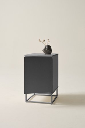 Jotex - Nattbord Svart matt svart - LYCKEBY - Kjøp Nattbord hos Jotex