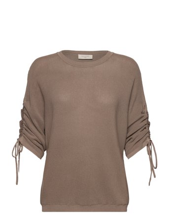 Fqclaula-Pullover Pullover Brun FREE/QUENT*Betinget Tilbud