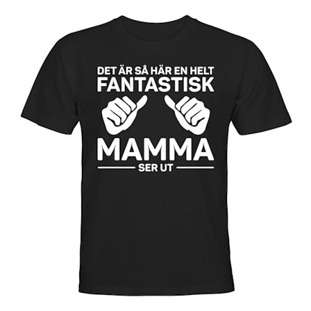 Fantastisk Mamma - T-SHIRT - HERR