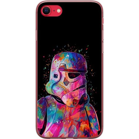 Kompatibel Mobilcover til Apple iPhone SE (2020) Star Wars Stormtrooper