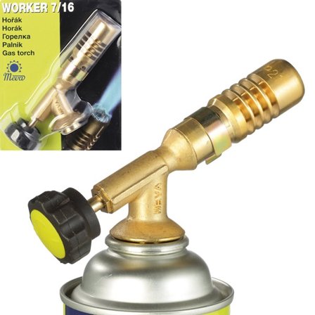 PB gaspatronbrænder med 7/16'' ventil WORKER 1.8kW