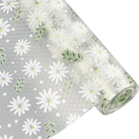 Kjøkkenskap Liner (30x300cm, Daisy Flower), Hyllepapir Skuff Liner