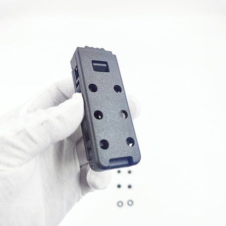 Multifunktionelt skedeklips med 6 huller til taktiske knive