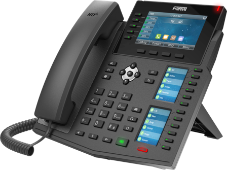 FANVIL Ip Phone Black 20 Lines Lcd