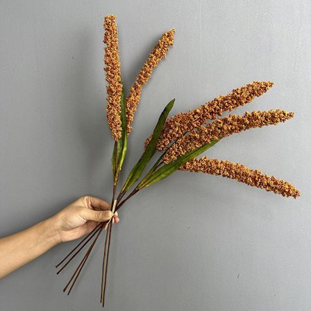 Simulert hvete bunt naturlig landlig korn falsk hvete hjem dekor fotografering rekvisitt
