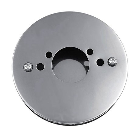 1 stk Bil Krom Pannekake Høy Luftstrøm Luftfilter for Alle 1.25 Tommers SU HS2 Forgassere 14X3cm