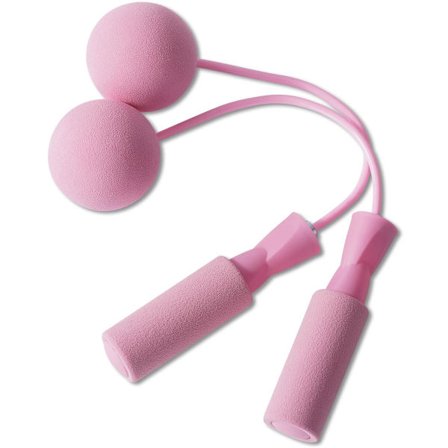 Trådløst sjippetov med vægtet bold, fitness træningssjippetov, indendørs hjemmetræning, egnet til mænd, kvinder og børn