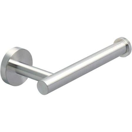 Wall Mounted Toilet Paper Holder, SUS304 Stainless Steel Toilet Roll Holder, Toilet Paper Holder for Bathroom and Kitchen, Brushed