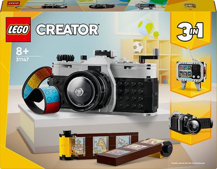 Lego Creator Retrokamera 3I1 Legetøj 31147, Børn & Forældre, Motorik & Bevægelse, Klodser Og Stabletårne