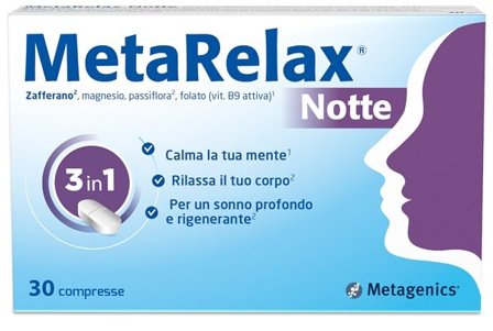 Metarelax Notte 30 Compresse