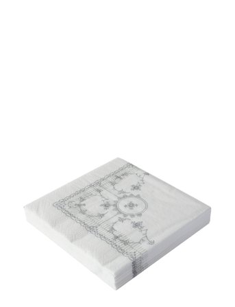 Classic Napkins, 20 Pcs White Kunstindustrien