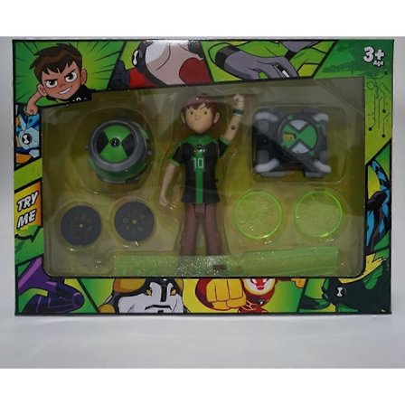 Omnitrix BEN10 Action Figures Ben Tennyson Projeksjonsklokke Deformasjon Lyd Lys Dukke Smartklokke Barnebursdagsgaver
