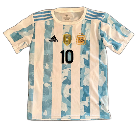 Argentina Messi 10 Adidas fotbollströja