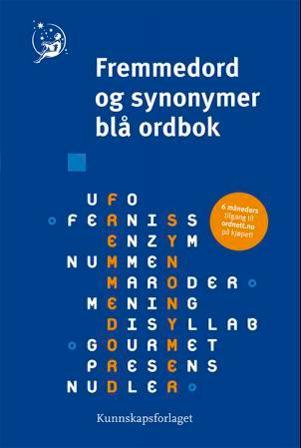 Fremmedord og synonymer blå ordbok - Bok av Dag Gundersen - Hardback