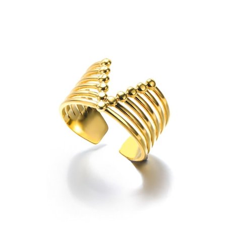 Punkstil Geometriska Stora Ringar Rostfritt Stål Justerbara Breda Ringar För Rock Kvinnor Män Smycken anillo hombre