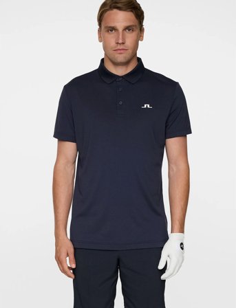 J. Lindeberg Bridge Polo - Navy - XL/XXL